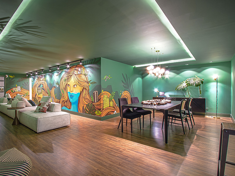 Piso Laminado Carvalho Ouro