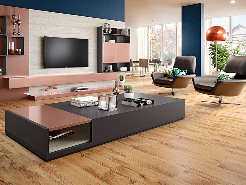 Piso Laminado Carvalho Rústico