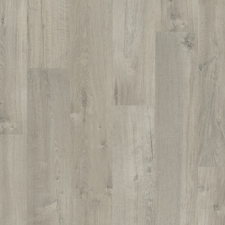 Piso Laminado Carvalho Cinza Suave