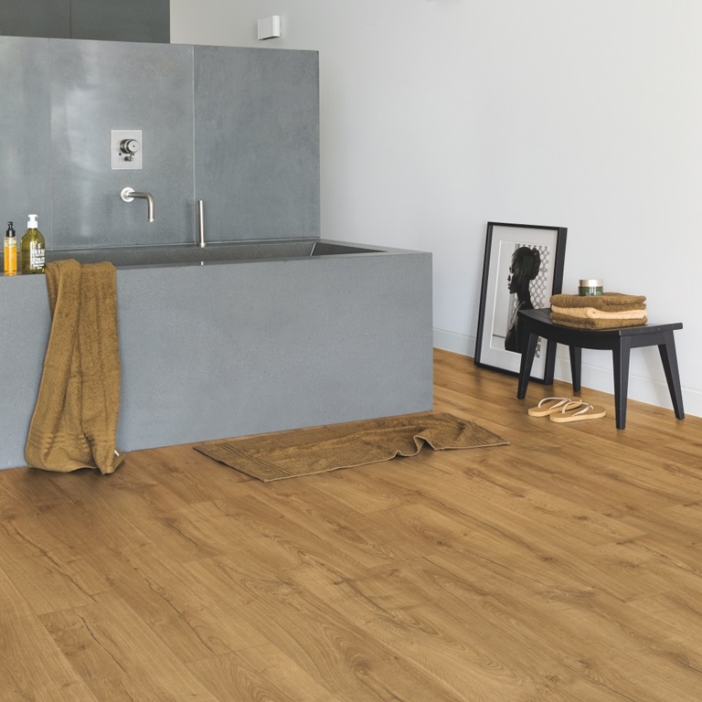 Piso laminado Carvalho Clássico Natural