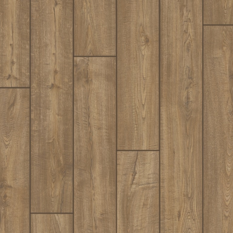 Piso laminado Carvalho Marrom Acinzentado