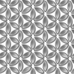 Papel de parede, 3D, prata