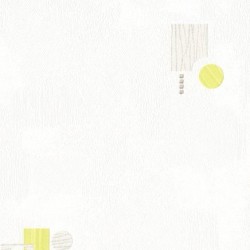 Papel de parede, geométrico, bege, cinza e verde