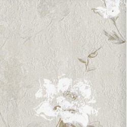Papel de parede, floral, bege
