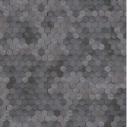 Papel de parede, geométrico, hexágono, cinza