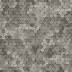 Papel de parede, geométrico, hexágono, marrom