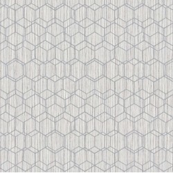Papel de parede, geométrico, hexágono, cinza e marrom