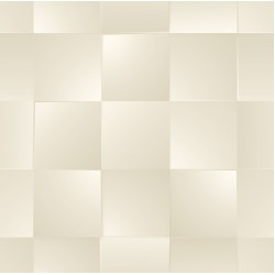 Papel de parede, 3D geométrico, bege e branco