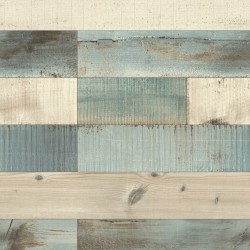 Papel de parede, madeira, bege e azul