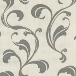 Papel de parede, arabesco, preto e branco