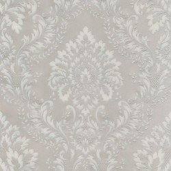 Papel de parede, arabesco, cinza 