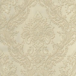 Papel de parede, arabesco, bege e dourado