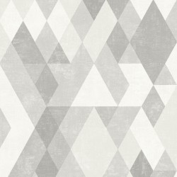 Papel de parede, geométrico, losango, cinza