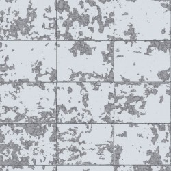 Papel de parede, geométrico quadrados, cinza com detalhes prata