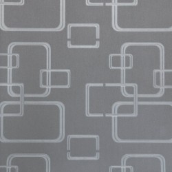 Papel de parede, geométrico, cinza e prata
