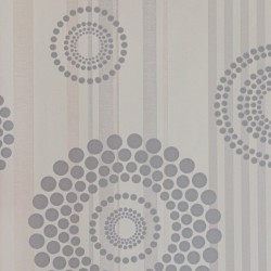 Papel de parede, geométrico e listras, cinza, bege e rosa