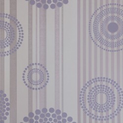 Papel de parede, geométrico e listras, bege e lilás