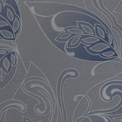Papel de parede, folhagem, azul e cinza