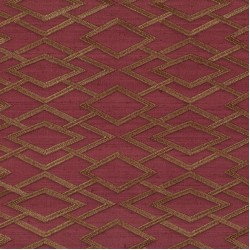 Papel de parede, geométrico, vermelho e marrom
