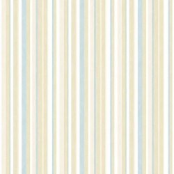 Papel de parede, listras, bege, branco e azul