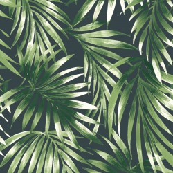 Papel de parede, folhagem, azul e verde