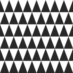 Papel de parede, geométrico, triângulos, preto e branco