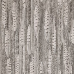 Papel de parede, animal print, penas, cinza