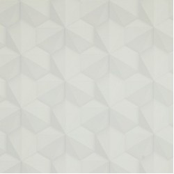 Papel de parede, 3D geométrico, branco