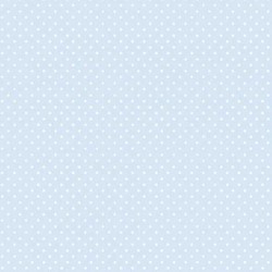 Papel de parede, poá branco com fundo azul