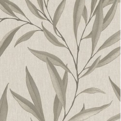 Papel de parede, folhagem, bege