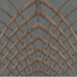 Papel de parede, geométrico, cinza e dourado