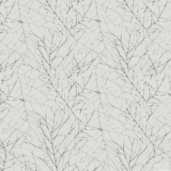 Papel de parede, folhagens, bege e prata