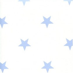 Papel de parede, estrelas azuis com fundo branco