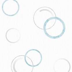 Papel de parede, geométrico, círculos, azul e cinza