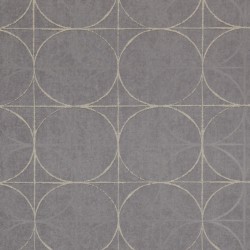 Papel de parede, geométrico, circulos, cinza