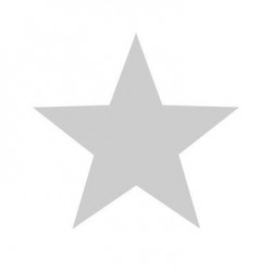 Papel de parede, estrelas cinza com fundo branco