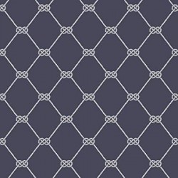 Papel de parede, nós de marinheiro branco com fundo azul