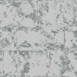 Papel de parede, textura imitando tijolo, cinza