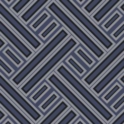Papel de parede, geométrico, azul, prata e preto