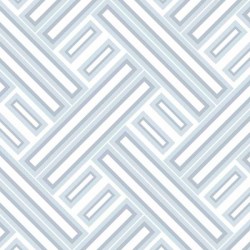Papel de parede, geométrico, azul e branco