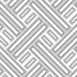Papel de parede, geométrico, branco, cinza e prata