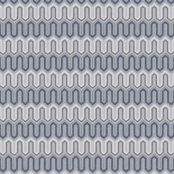 Papel de parede, geométrico, azul e cinza